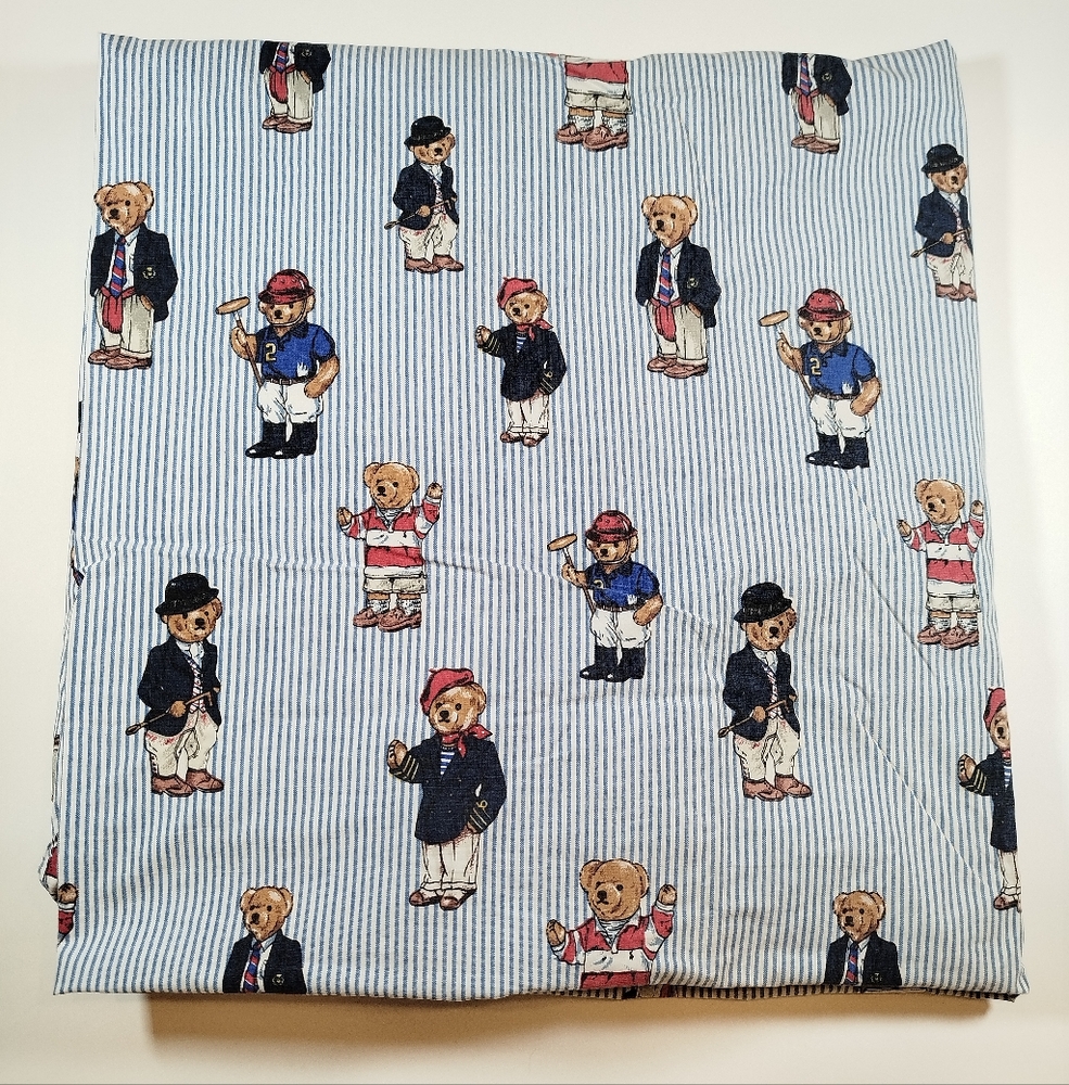 Polo twin bed sheet